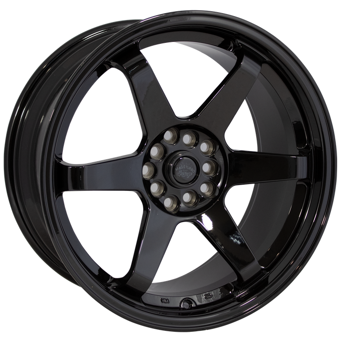REPLAY FULL GLOSS BLACK 18X9 5/100 5/114.3 38