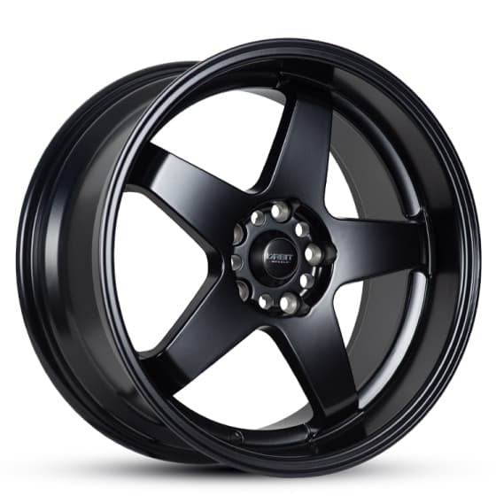 18X8.5 APEX 35 5/114.3 MATT BLACK