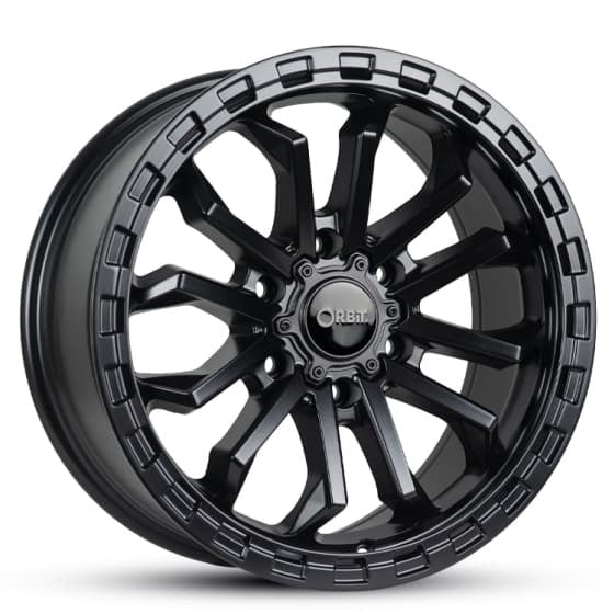 17X8.5 COMPACT 10 6/139.7 SATIN BLACK