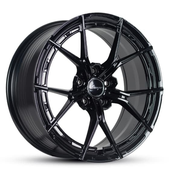 18X8 RR217 35 5/114.3 GLOSS BLACK