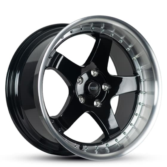 18X8.5 ANOKI 35 5/114.3 GLOSS BLACK LP