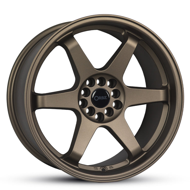 18X9.5 KAMAN 25 10/100/114.3 MATT BRONZE