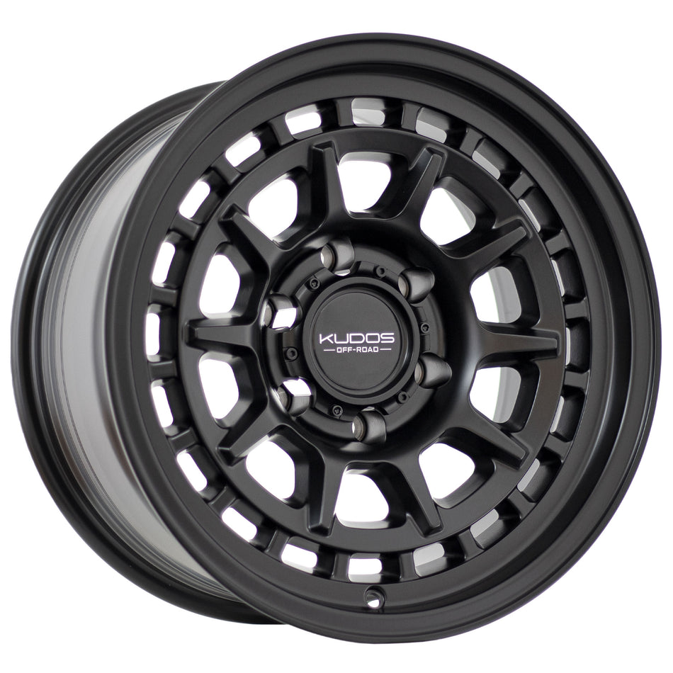 Bones-Matt Black 17X9.0 -12 6x139