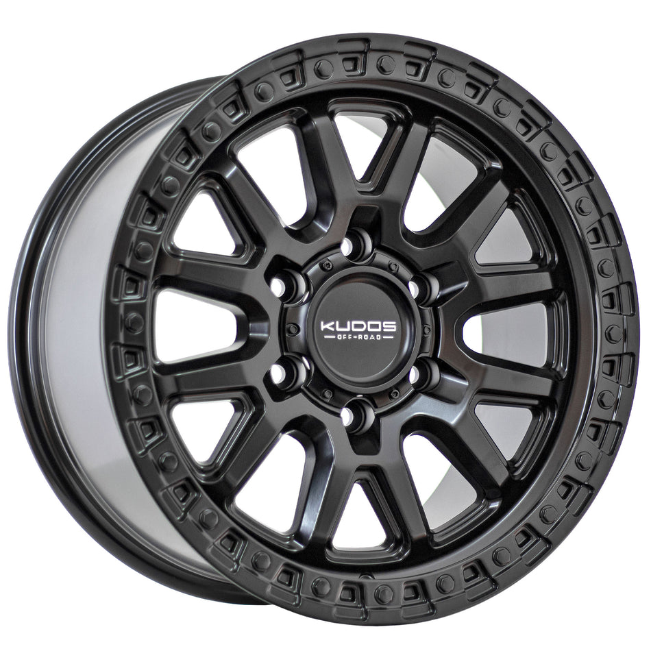 Nitro-Matt Black 17X9.0 0 6x139