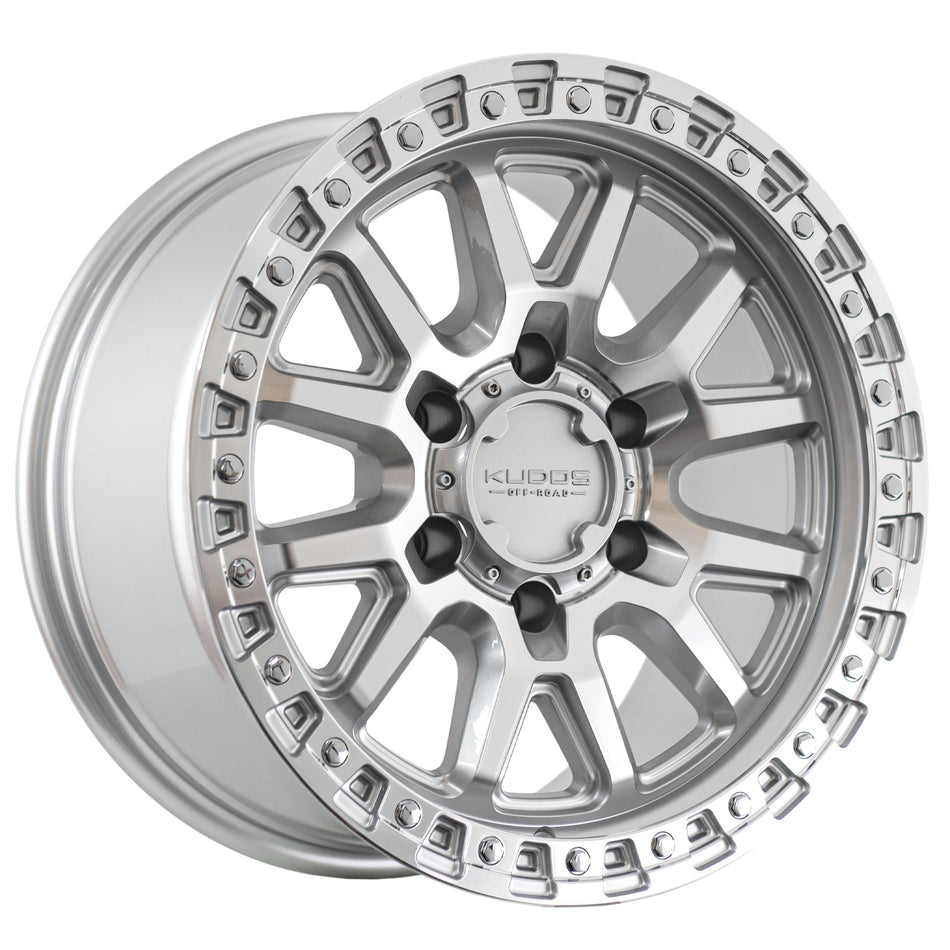 Nitro-Silver Machined 17X9.0 12 6x139