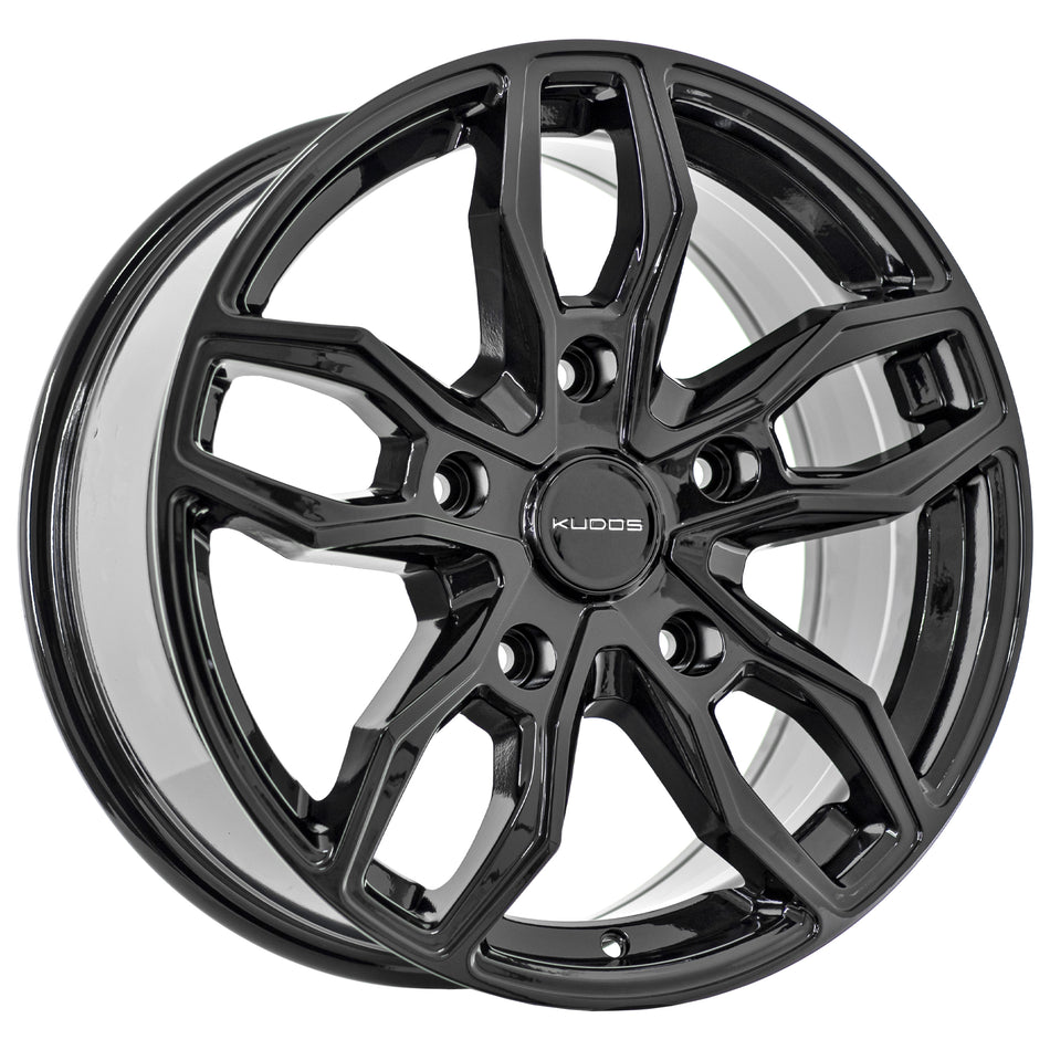 Stockton-Gloss Black 18X8.0 48 5x160