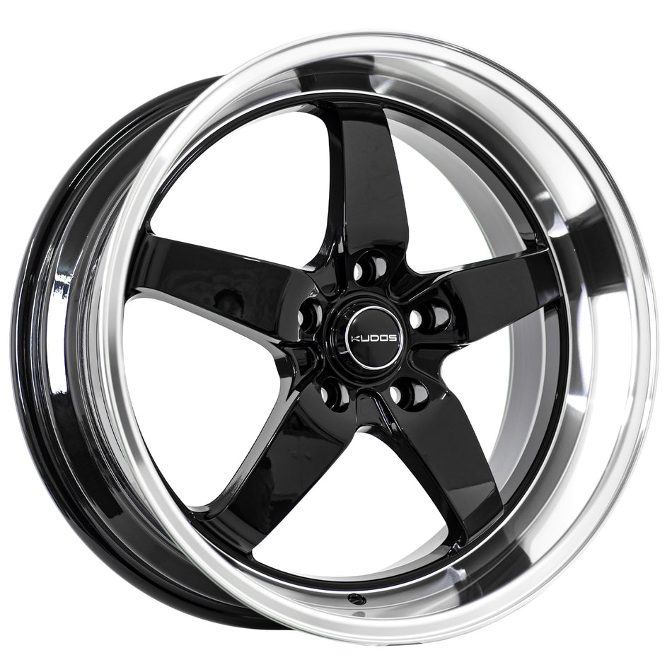 Takata-Gloss Black Polished Lip 18X8.5 35 5x114