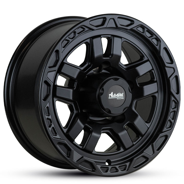 16X8 L.C. 0 5/150 MATT BLACK