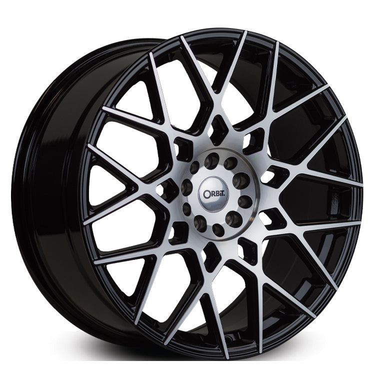 20X8.5 LOTUS 38 10/112/120 GLOSS BLACK FP (RO)