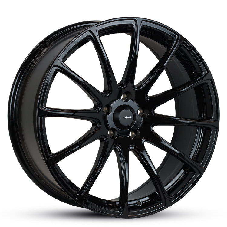 19X8.5 N707 35 5/114.3 GLOSS BLACK