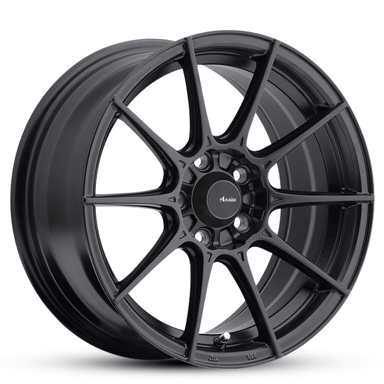 17X9 N719 35 5/114.3 MATT BLACK