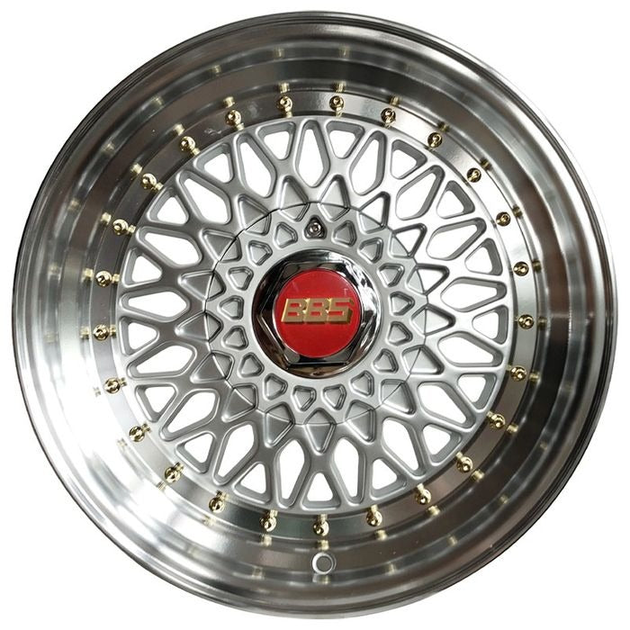 J135 SILVER MACHINED LIP 18X9.5 5/112 5/120 20