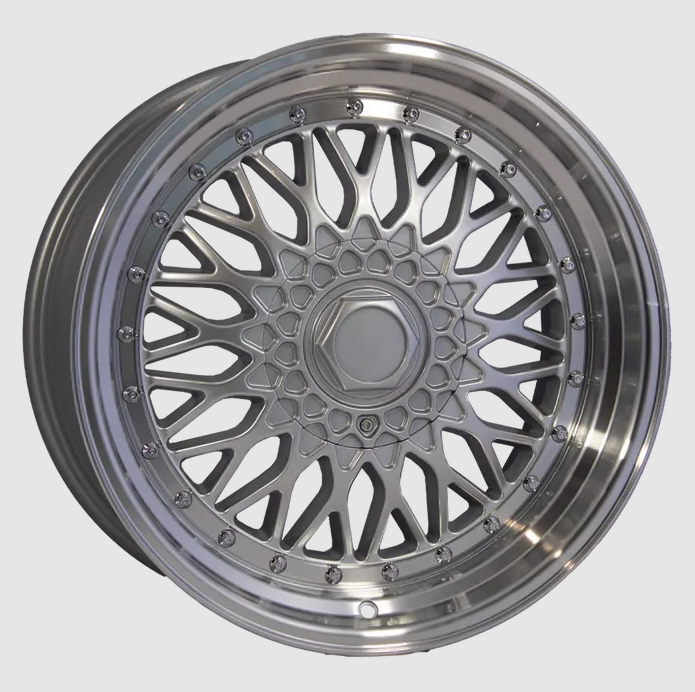 J135 SILVER MACHINED LIP 15X7 4/100 4/114.3 22