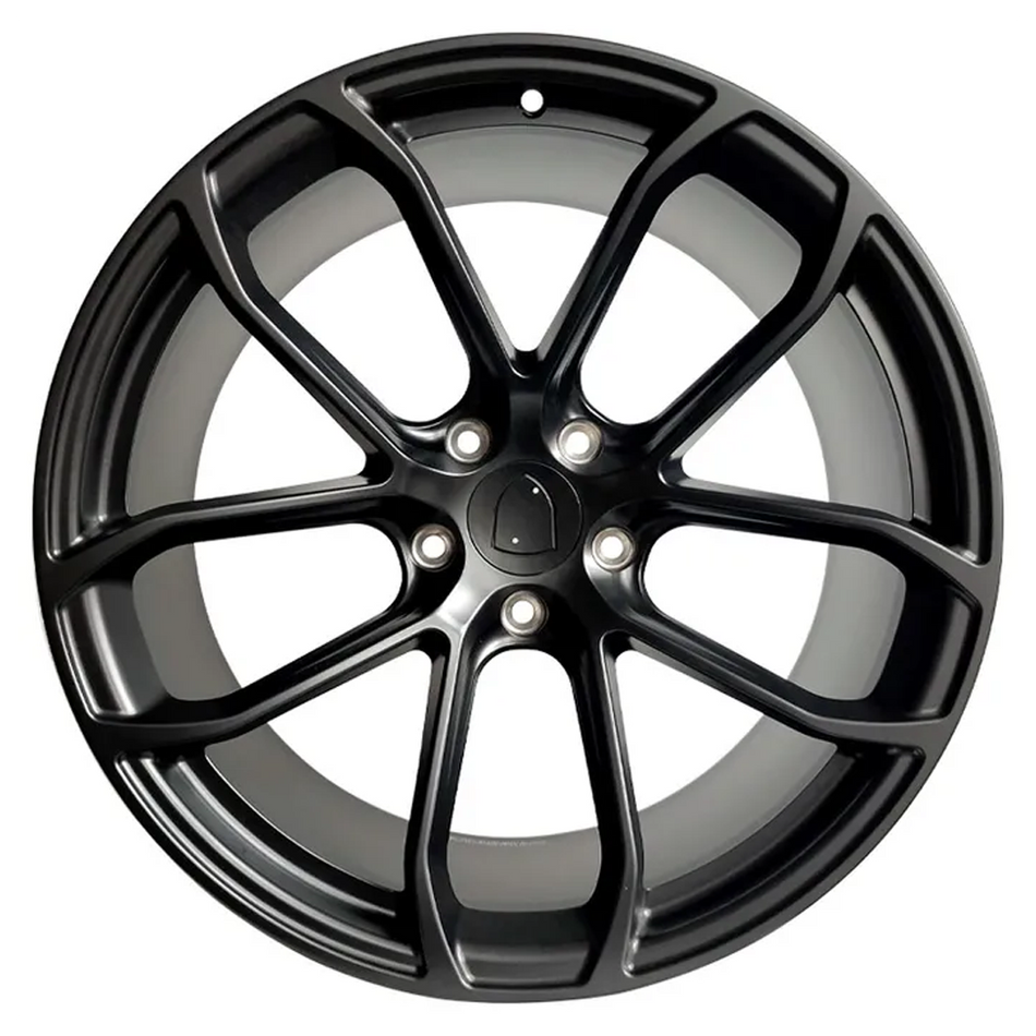 P2212 FULL GLOSS BLACK 22X11 5/130 58