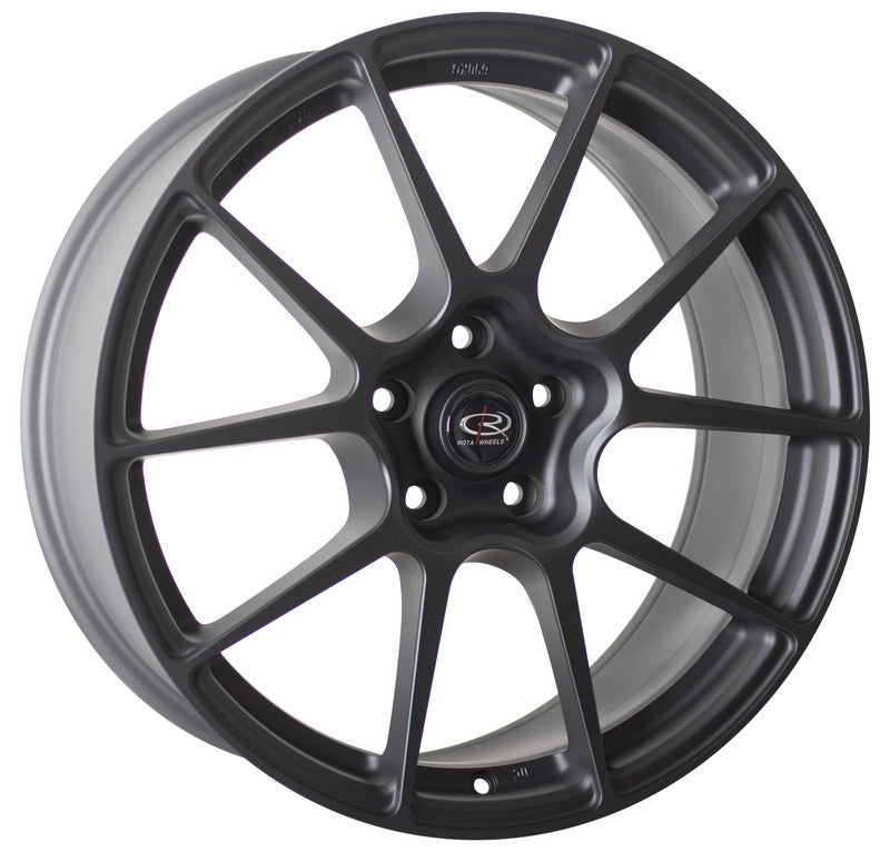 Garagiste Flat Black 19X8.5 44P 5x114