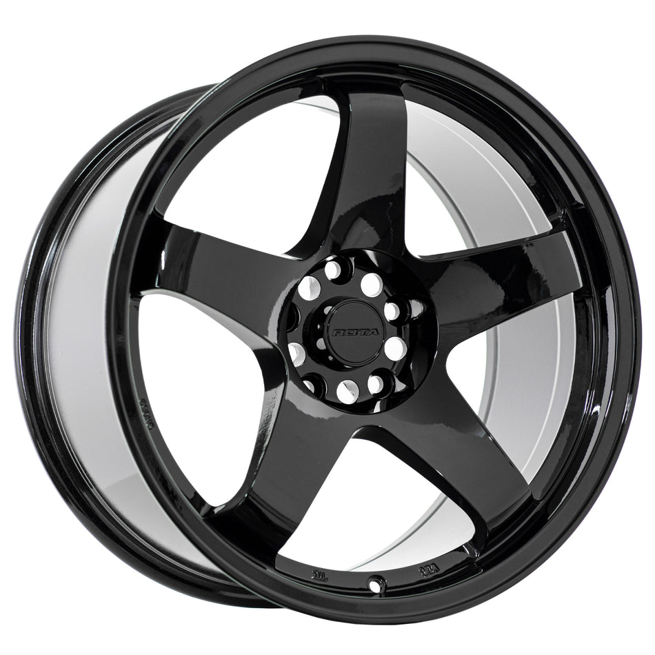 GTR-Gloss Black 18X9.5 18 5x114