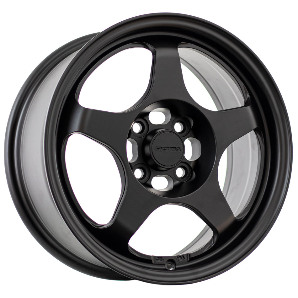 Slipstream Flow Forged-Matt Black 15X7.0 35 4x100
