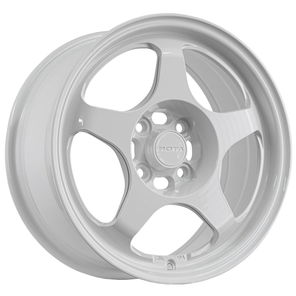Slipstream Flow Forged-White 15X7.0 35 4x100