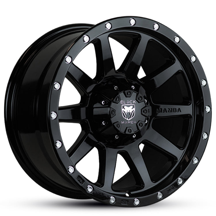 17X9 RR92 18 6/139.7 GLOSS BLACK (RO)