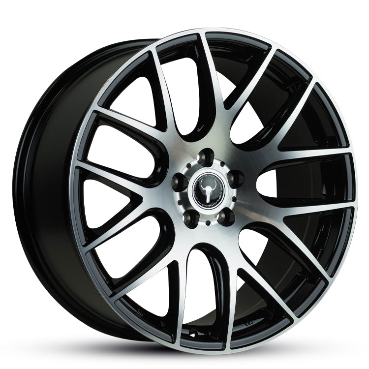 19X8.5 RR98 35 5/108 GLOSS BLACK FP (RO)