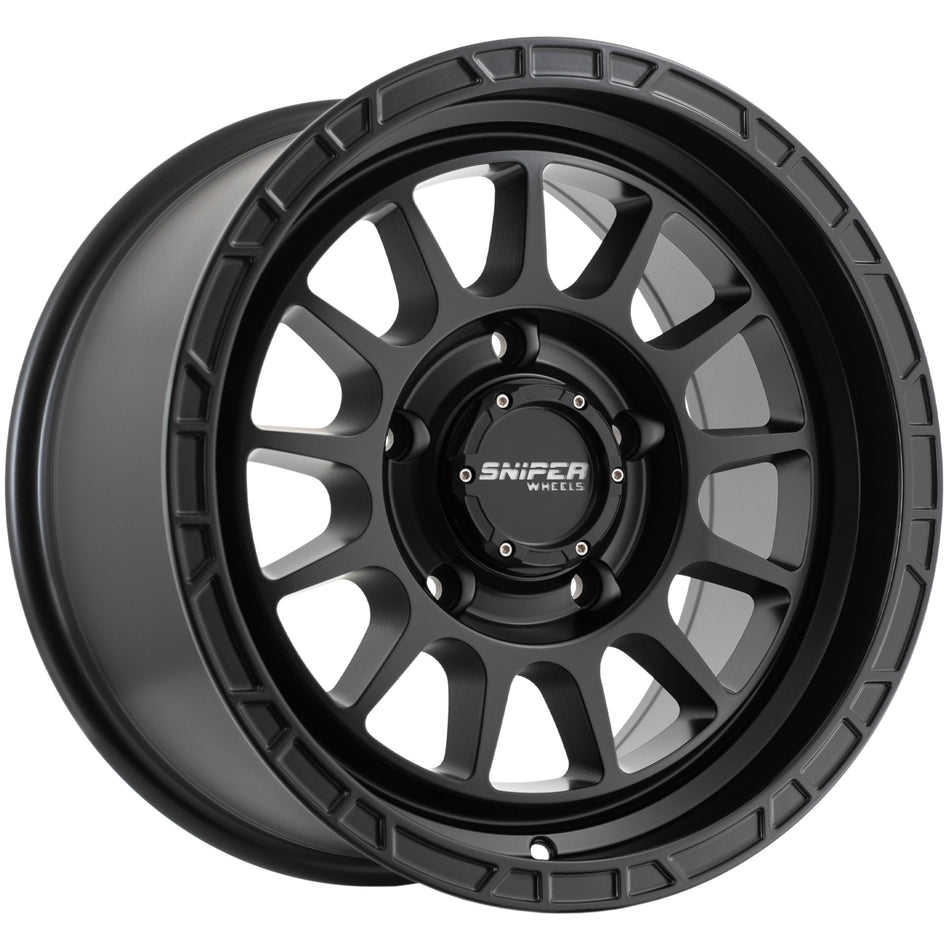 Ballistic-Matt Black 17X9.0 0 6x139