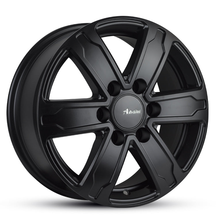 17X7 TUNGSTEN 45 6/130 MATT BLACK