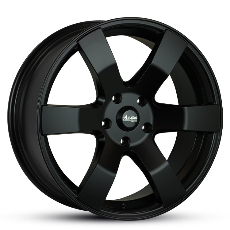 20X8.5 TYPHOON 45 5/127 SATIN BLACK