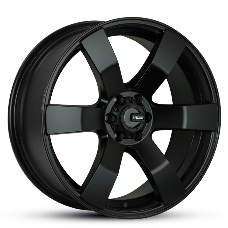 20X8.5 TYPHOON 45 6/114.3 SATIN BLACK