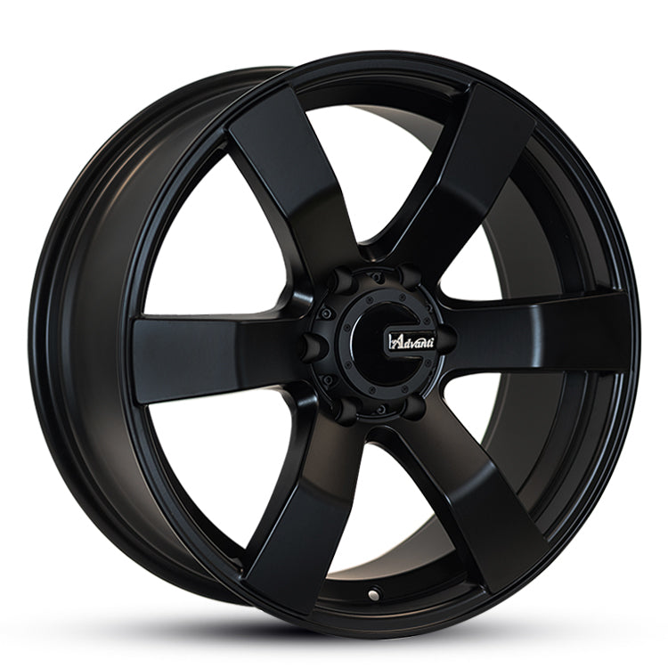 18X8 TYPHOON 45 6/130 SATIN BLACK (RO)