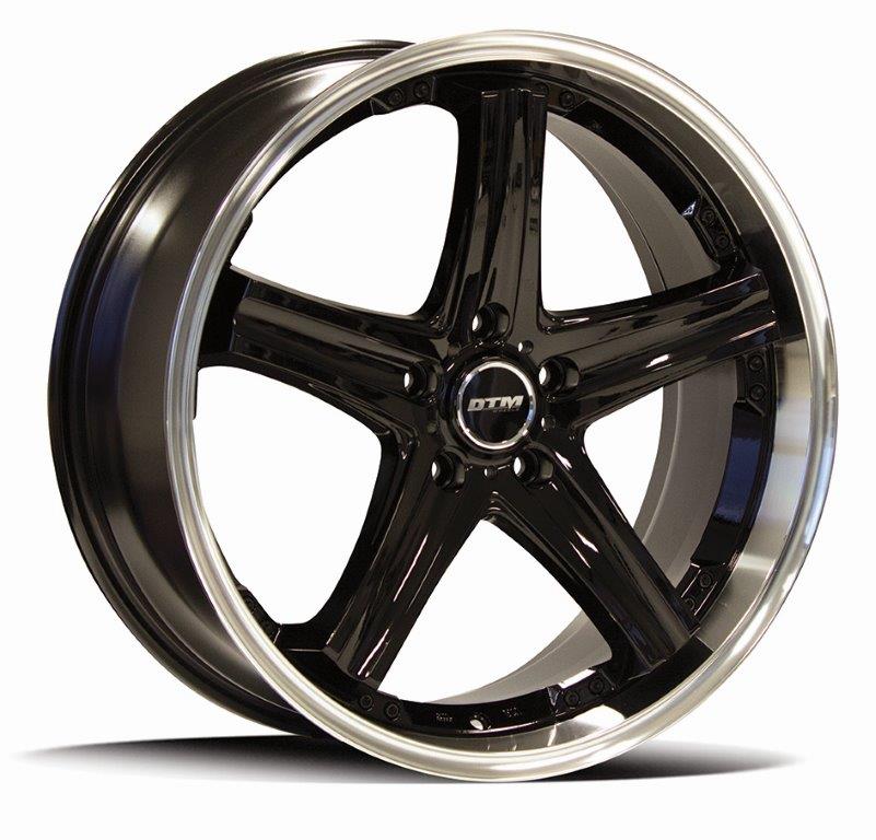 DTM 3133 | OTTO | BLACK POLISH LIP | 18x8 5x120 38