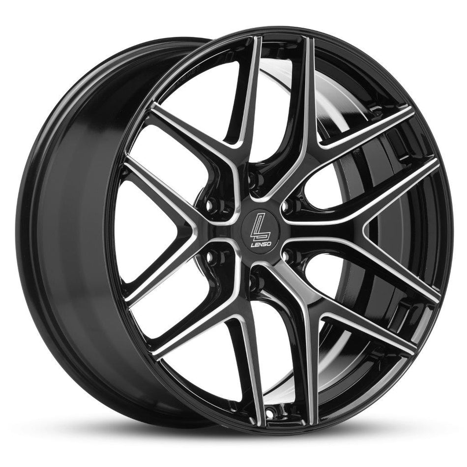 LENSO JTD | JAGER-DYNA | SATIN BLACK MILLED | 20x9 6x139 20