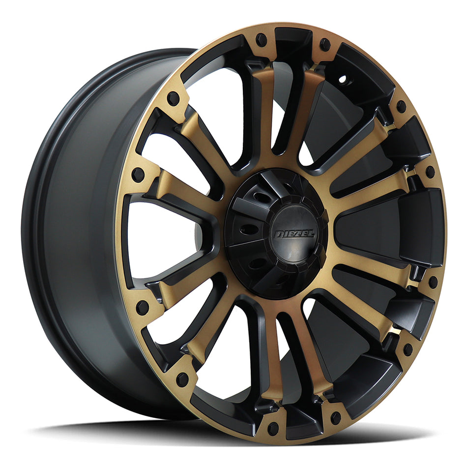 DIEZEL FABIO | MATTE BLACK BRONZE TINT | 20x9 6x139 10