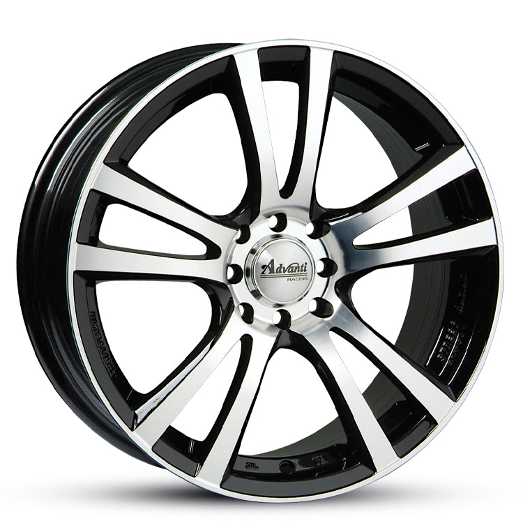 17X7 VEX 48 10/100/114.3 GLOSS BLACK FP (RO)